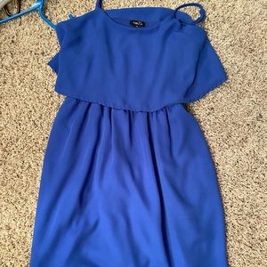 blue rue21 dress!!